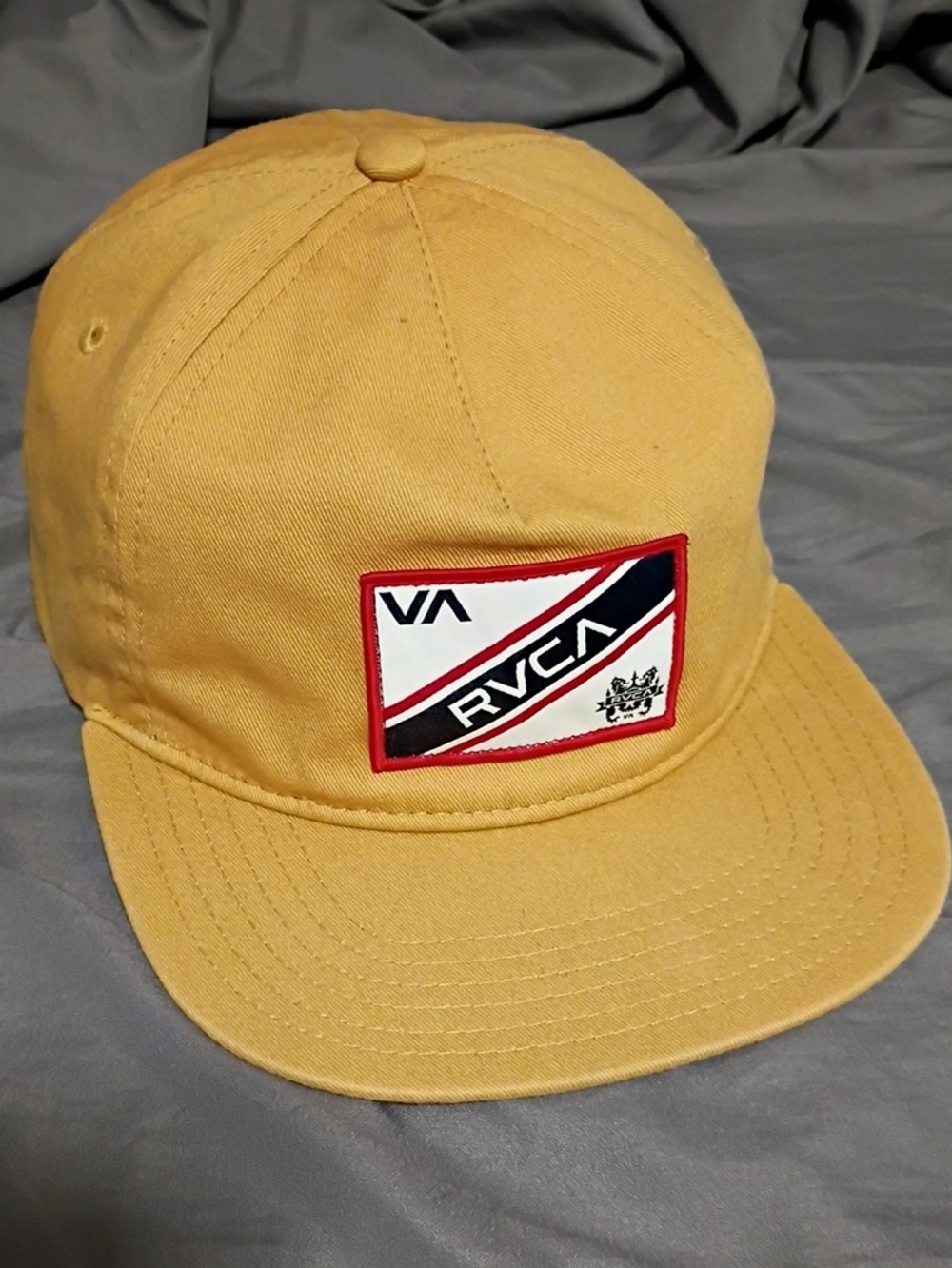 RVCA Golden Tan Patch Cap